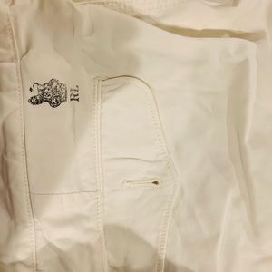 Polo ralph lauren white men's shorts